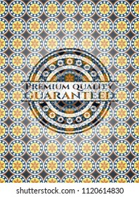 Premium Quality Guaranteed arabesque emblem. arabic decoration.