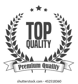 Premium quality and guaranteed badge