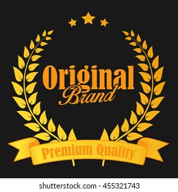 Premium quality and guaranteed badge