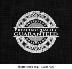 Premium Quality Guaranteed chalkboard emblem