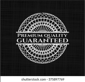 Premium Quality Guaranteed with chalkboard texture