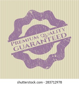 Sello de goma granulado garantizado de calidad premium