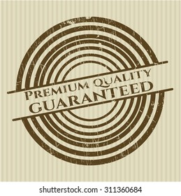 Premium Quality Guaranteed rubber grunge stamp