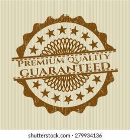 Premium quality guaranteed rubber stamp
