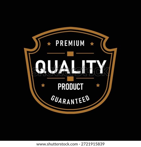 Premium Quality Guaranteed Shield Vector