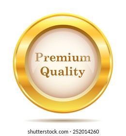 Premium quality icon. Internet button on white background. EPS10 vector. 