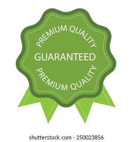 Premium quality label.