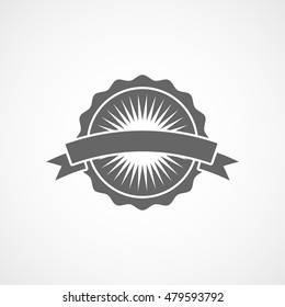 Premium Quality Label Flat Icon On White Background
