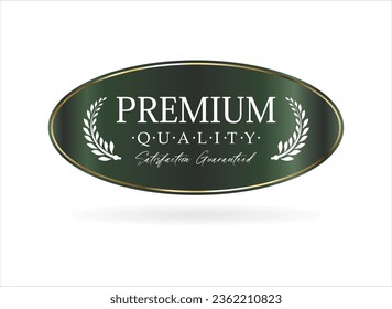 Premium quality label retro design vector collection 