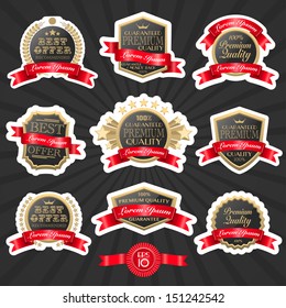 Premium quality label set 1