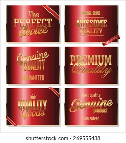 Premium quality labels