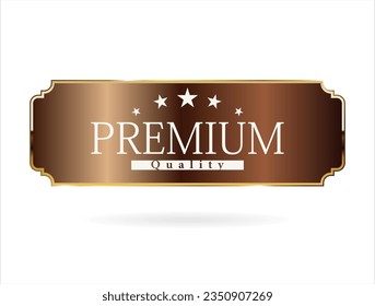 Premium quality labels and badges vector collection 