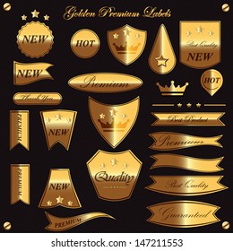 Premium Quality Labels Set