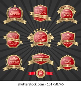 Premium quality labels set 5