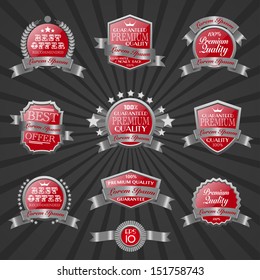 Premium quality labels set 7