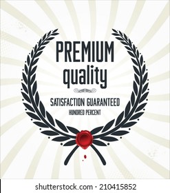 Premium quality laurel wreath