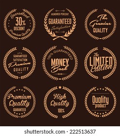 Premium quality laurel wreath collection