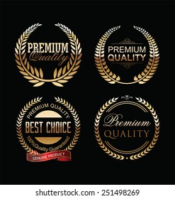 Premium quality laurel wreath collection