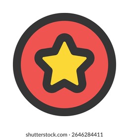 premium quality line color icon editable vektor