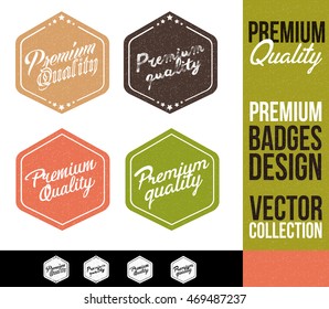 Premium Quality Logo Badge and Emblem in Flat Design Style.