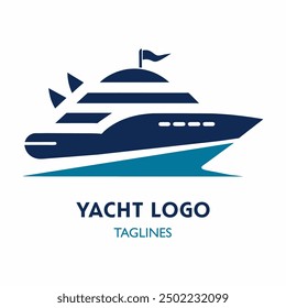 A Premium Quality Luxury Yacht Logo