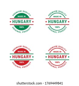 Premium-Qualität hergestellt in Ungarn 100% Original Produkt-Vektorgrafik für Ihre Produkte.