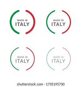 Premium quality made in Italy 100% original Product vector badge for your products.