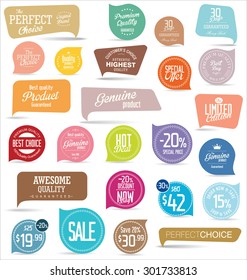 Premium, quality modern labels collection