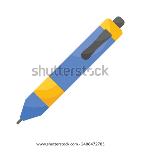 Premium quality pen icon, ideal for writing, drawing, and creative applications