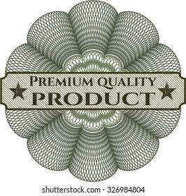 Abstrakte Rosette von Premium-Qualität