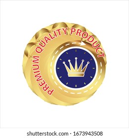 premium quality product  label is a piece of paper,plastic film,cloth,metal or other material affixed to a container or product.
