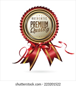 Premium Quality retro Label