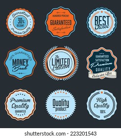 Premium Quality retro Label