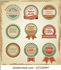 Premium quality retro labels