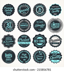 Premium quality retro Labels