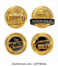 Premium quality retro labels collection