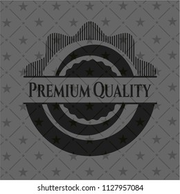 Premium Quality retro style black emblem