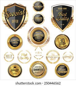 Premium, quality retro vintage labels collection