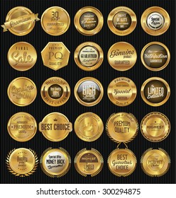 Premium, quality retro vintage labels collection
