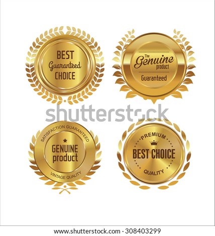 Premium, quality retro vintage labels collection