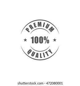 Premium quality round label