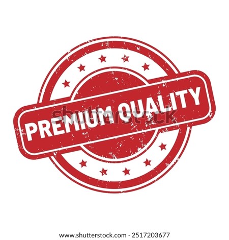 Premium quality round stamp icon grunge distressed style
