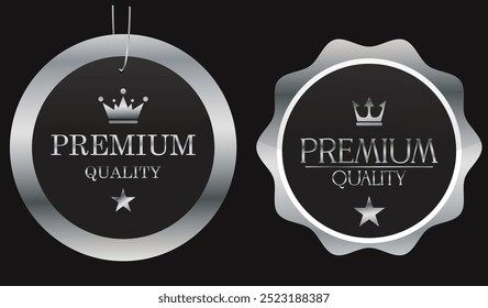 premium quality satisfaction guaranteed. For label, seal, tag, sign, seal, symbol, badge, stamp, sticker.eps10