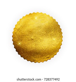 Premium Quality Shiny Golden Label  Luxury Badge Sign on White Background.Can be Used as  Best Choice, Price, Limited Edition, For Sale and other Business Sticker Logo. Vector ILlustration EPS10