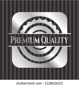 Premium Quality silver shiny badge