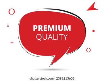 Premium Quality speech bubble text. Hi There on bright color for Sticker, Banner and Poster. vector illustration.