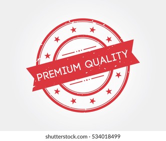 premium quality. stamp sign