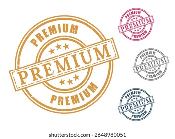 Premium Quality Stamps Design Elements for Branding