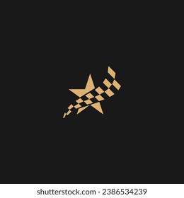 hochwertiges Sternlogo, Vektordesign-Illustration,
