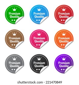 Premium quality stickers